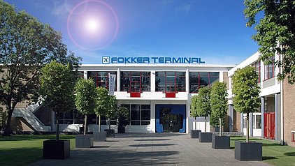 Entrance of the Fokker Terminal